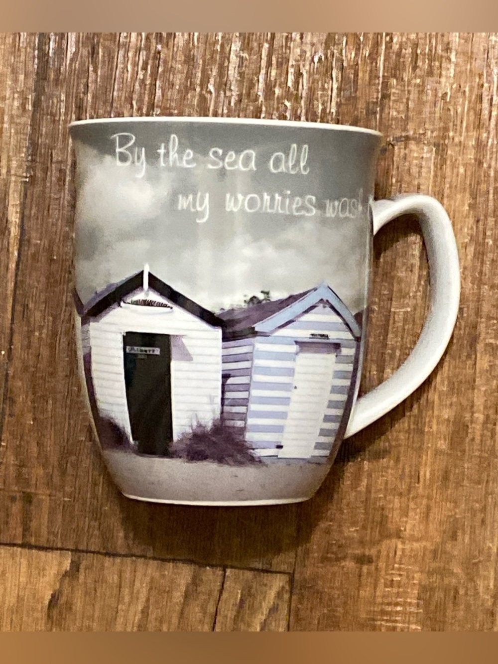 Creative Tops Inc By The Sea Coffee Mug Cup Beach House Saying 4.5”H